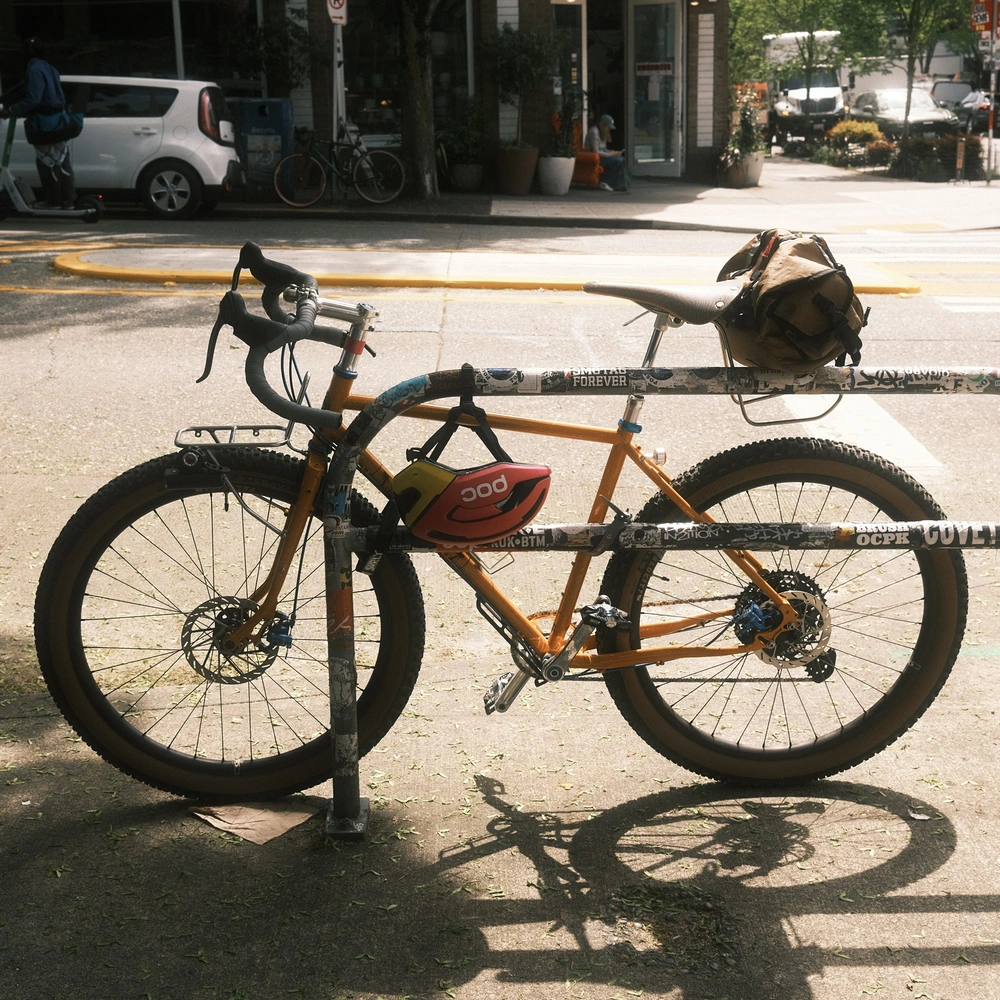 My bike Sunny in Capitol Hill.